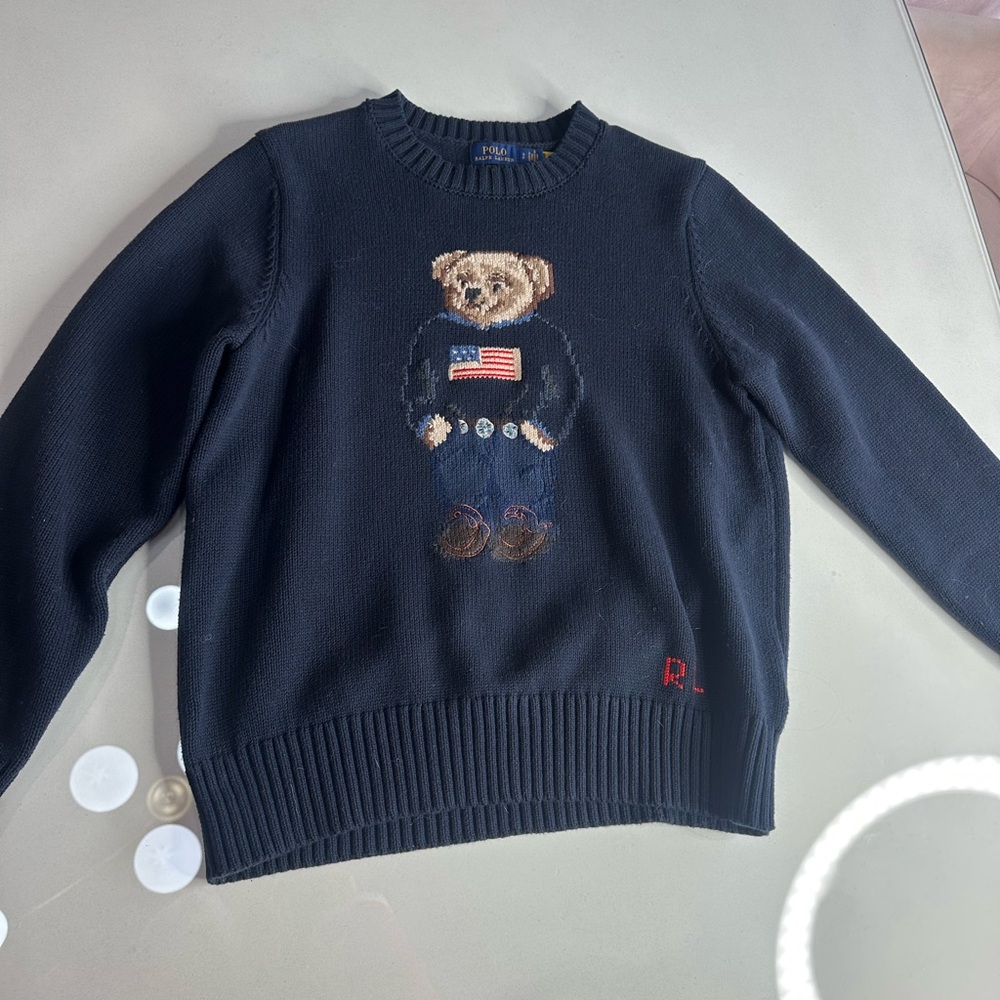 Ralph Lauren Polo Bear Sweater SMALL